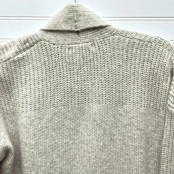 Sincerely Jules NWT Oatmeal Lightweight Long Sleeve Open Long Cardigan Sweater L - Picture 6 of 10